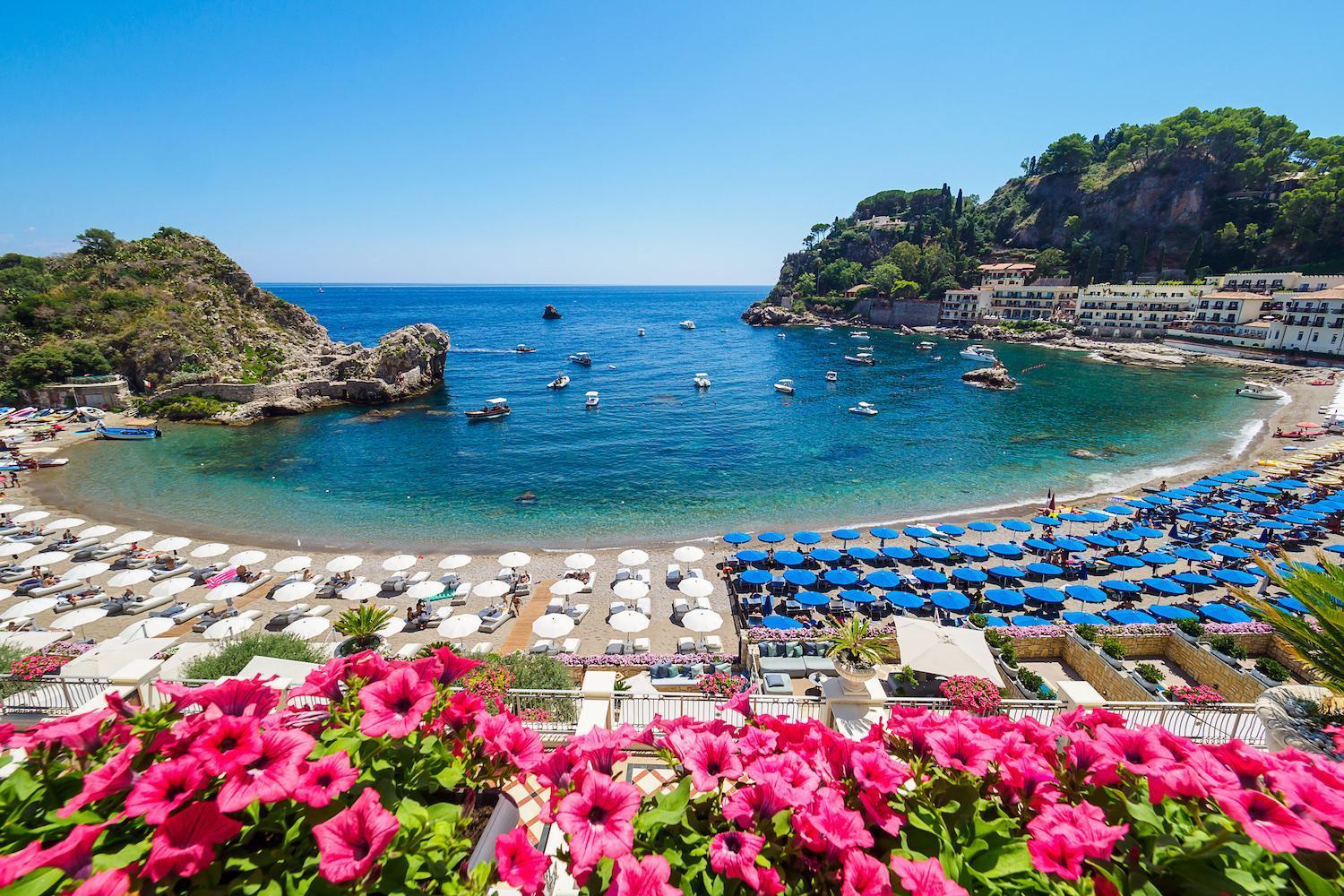 Апартаменти Panoramic Taormina Center Екстер'єр фото